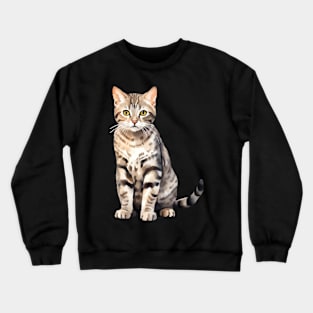 California Spangled Cat Crewneck Sweatshirt